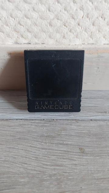Gamecube memory card Nintendo  beschikbaar voor biedingen