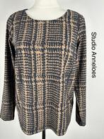 Studio Anneloes Blouse  (mt: 38) WL/9386, Kleding | Dames, Blouses en Tunieken, Maat 38/40 (M), Studio Anneloes, Bruin, Studio Anneloes