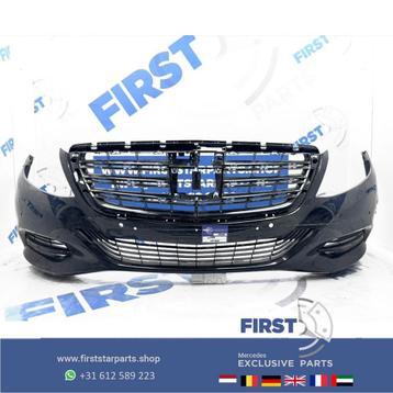 W222 S KLASSE VOORBUMPER ZWART WIT GRIJS FACELIFT origineel  beschikbaar voor biedingen