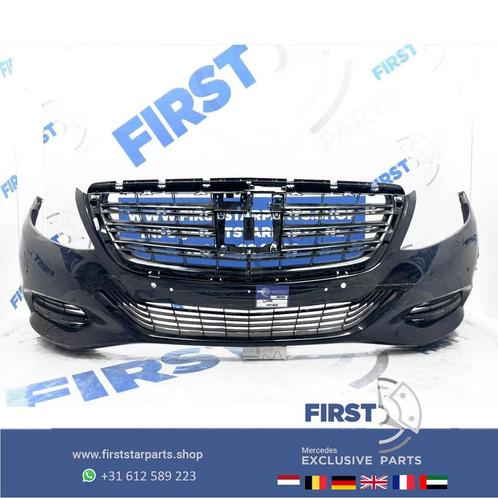 W222 S KLASSE VOORBUMPER ZWART WIT GRIJS FACELIFT origineel, Auto-onderdelen, Carrosserie en Plaatwerk, Bumper, Mercedes-Benz