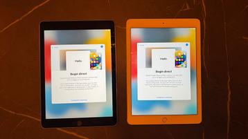 2x Apple iPad A1566 (iPad Air 2) Wit & Zwart - goed werkend beschikbaar voor biedingen