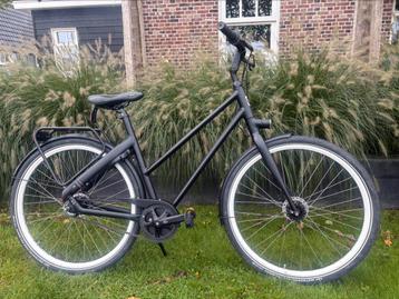 Als nieuw, Cortina Blau damesfiets nexus 7 belt h56 garantie beschikbaar voor biedingen
