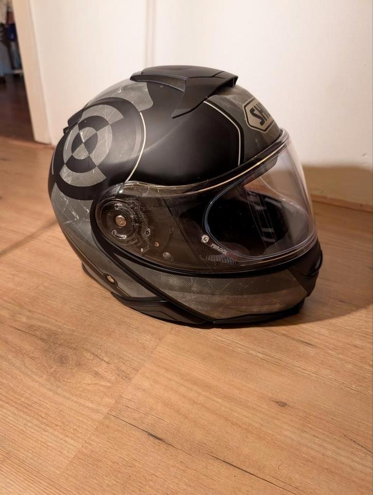 Shoei Neotec 2 Jaunt - Zeer Nette Staat! Maat M, Motoren, Kleding | Motorhelmen, Dames, Heren, Systeemhelm, Shoei, Tweedehands