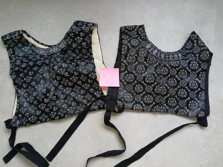 Staphorster Kraplap met Stipwerk, Antiek en Kunst, Antiek | Kleding en Accessoires, Dames, Ophalen of Verzenden