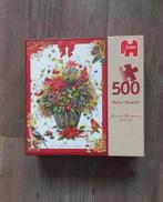 Janneke Brinkman; Winter Bouquet, Hobby en Vrije tijd, Denksport en Puzzels, Ophalen of Verzenden, 500 t/m 1500 stukjes, Zo goed als nieuw