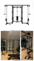 Krachtstation power rack powercage cable crossover pulldown, Ophalen of Verzenden, Borst, Overige typen