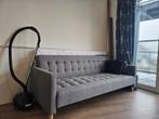 FALSLAVE  Sofa bed FALSLEV grey fabric, Huis en Inrichting, Slaapkamer | Slaapbanken, Ophalen, Zo goed als nieuw, Tweepersoons