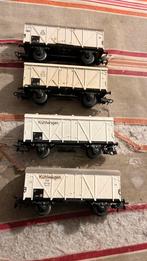 Te koop 4 x koelwagon van marklin 4508, Wisselstroom, Gebruikt, Rails, Ophalen of Verzenden