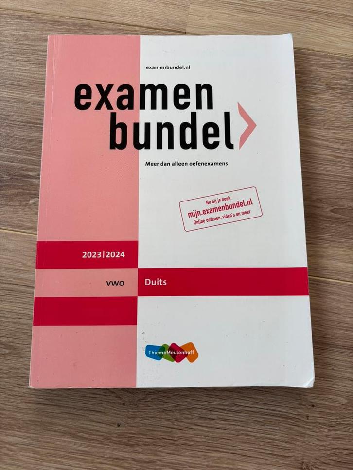 Examenbundel Duits VWO, Boeken, Schoolboeken, Zo goed als nieuw, Duits, VWO, Ophalen of Verzenden