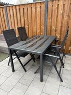 Tuinset, Ophalen, Kunststof, Gebruikt, 6 zitplaatsen