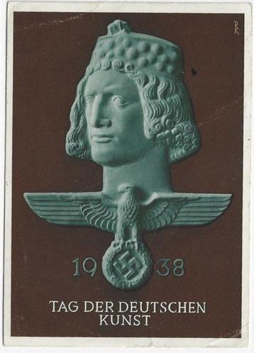 324) Propagandakaart: Tag der Deutschen Kunst 1938 beschikbaar voor biedingen