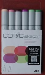 COPIC SKETCH Markers, Diverse sets van 6., Verzenden, Nieuw, Potlood of Stift