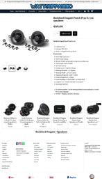 Rockford Fosgate Punch P132 8.7 cm speakers ( dash ), Auto diversen, Autospeakers, ., Audio Design, Nieuw, Am Breilingsweg 3, 76709 Kronau, Duitsland