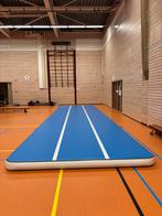 Zo goed als nieuwe airtrack, 12 meter!, Sport en Fitness, Turnen, Ophalen, Kindermaat 122 t/m 140, Zo goed als nieuw, Blauw