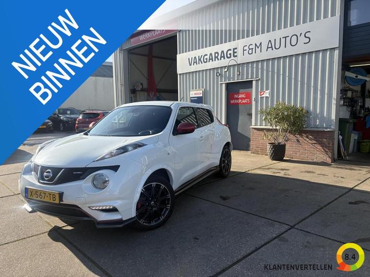 Nissan Juke 1.6 Turbo NISMO All-Mode, Auto's, Nissan, Bedrijf, Te koop, Juke, 4x4, ABS, Achteruitrijcamera, Airbags, Airconditioning