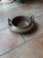 Kastanje schaal koper zeer goede staat, Antiek en Kunst, Antiek | Koper en Brons, Ophalen of Verzenden