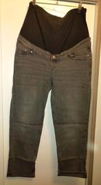 Jeans met stretch, antraciet, zwangerschap, Kleding | Dames, Positiekleding, Maat 38/40 (M), H&M, Ophalen of Verzenden, Zo goed als nieuw