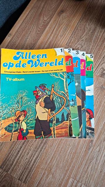 Serie Alleen op de Wereld deel 1tm 5 beschikbaar voor biedingen