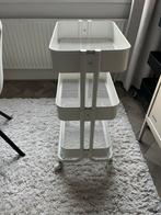 Handige IKEA roltafel - zwart, Ophalen, Zo goed als nieuw