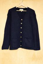Jackpot by carli gry donkerblauwe 100% wollen vest 38 M, Maat 38/40 (M), Blauw, Jackpot, Ophalen of Verzenden
