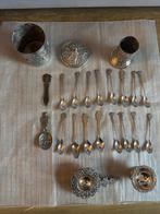 Antiek Zilveren Bestek Set, Antiek en Kunst, Antiek | Goud en Zilver, Ophalen of Verzenden, Zilver