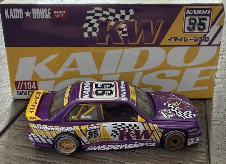 Kaido House BMW M3 E30 KW V1, Hobby en Vrije tijd, Modelauto's | 1:24, Zo goed als nieuw, Overige merken, Ophalen of Verzenden