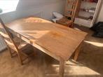 Eiken eetkamer tafel, Huis en Inrichting, Complete eetkamers, Ophalen, Zo goed als nieuw