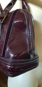 lak leren tas bordeaux paars Liz Claiborne, Verzenden, Zo goed als nieuw, Overige kleuren, Handtas