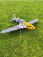 FMS mustang P51, Hobby en Vrije tijd, Modelbouw | Radiografisch | Vliegtuigen, Ophalen, Gebruikt, Elektro