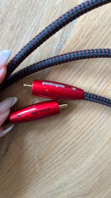 AudioQuest 2x Red River RCA to 3.5mm 180cm beschikbaar voor biedingen