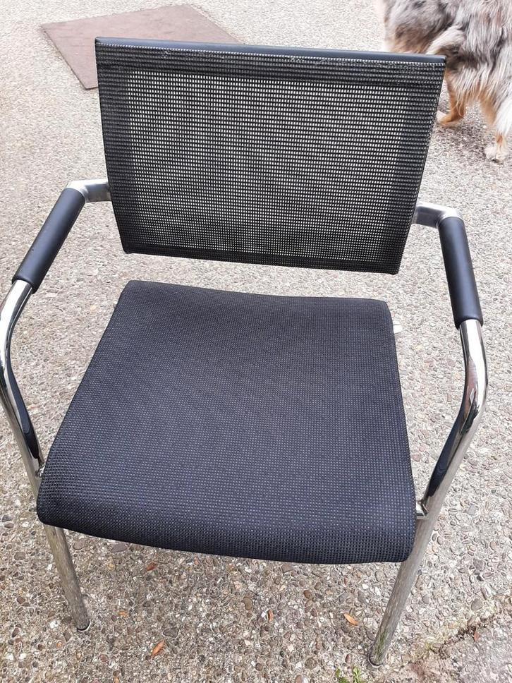 Mooie, nette bureaustoel met verende rugleuning, Huis en Inrichting, Stoelen, Ophalen of Verzenden