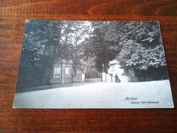 K34 - Arnhem - Ingang Sonsbeek - 1908 - Mooi/Oud beschikbaar voor biedingen