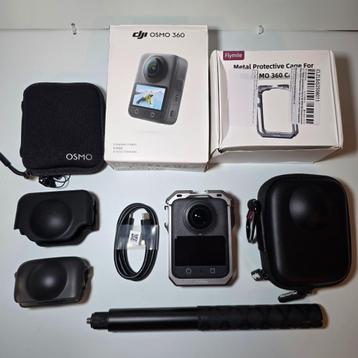 DJI Osmo 360 Camera + Selfie Stick + Iron Bumper and Ba beschikbaar voor biedingen