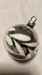 Vintage antieke kerstbal, zilver feathertree, Diversen, Kerst, Ophalen of Verzenden, Zo goed als nieuw