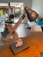 Mooie industriele bureau lamp, Ophalen, 50 tot 75 cm, Zo goed als nieuw, Metaal