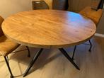 Lamalux eettafel mango, Huis en Inrichting, Tafels | Eettafels, Ophalen, Zo goed als nieuw, Rond, 100 tot 150 cm