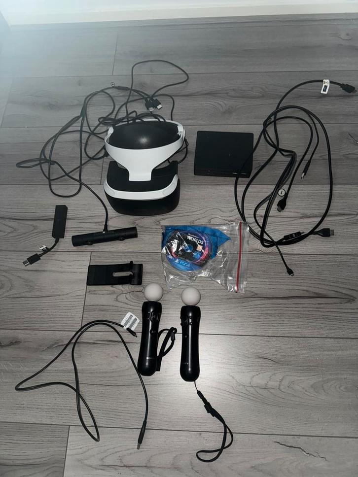 Playstation VR (inclusief uitbereiding PS5), Spelcomputers en Games, Virtual Reality, Zo goed als nieuw, Sony PlayStation, Ophalen