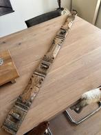 Handgemaakte Teak kapstok met 4 gesmede haken van Loods 5, 100 tot 150 cm, Zo goed als nieuw, Hout, Ophalen