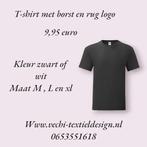 Uw eigen ontwerp op textiel vanaf 9.95 euro, Nieuw, Maat 38/40 (M), Shirt of Top, Ophalen of Verzenden