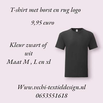 Uw eigen ontwerp op textiel vanaf 9.95 euro