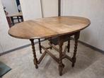 oude ovale eiken houten tafel, begin 1900, Ophalen