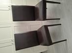 Eetkamerstoelen (zes stuks), Ophalen, Gebruikt, Bruin