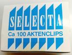 Te Koop: Een doos met 98 nieuwe Selecta aktenclips., Ophalen of Verzenden, Nieuw