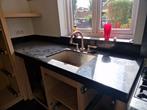 Massief graniet, Ophalen, Gebruikt, Zwart, Minder dan 100 cm