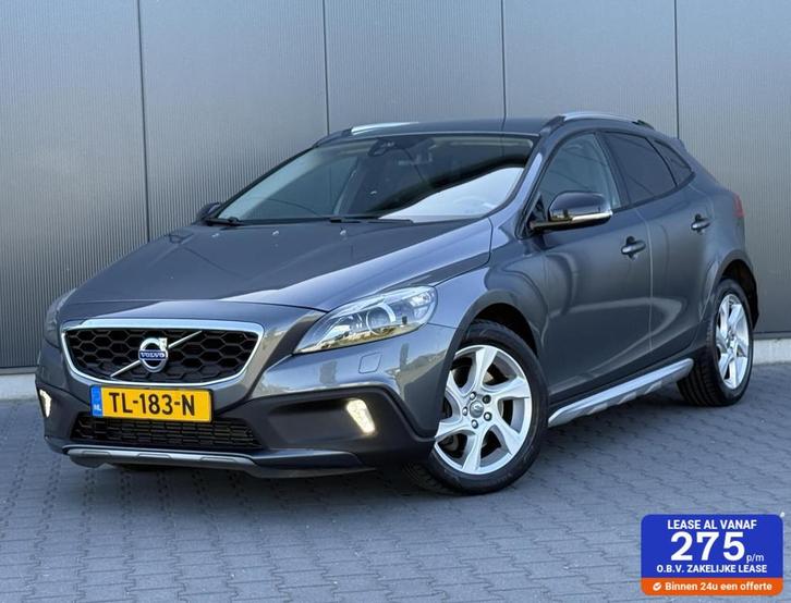 Volvo V40 Cross Country 2.5 T5 AWD Summum Leder - Xenon - 5, Auto's, Volvo, Bedrijf, Te koop, V40, 4x4, ABS, Achteruitrijcamera