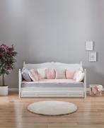Lora kajuitbed/bedbank (met slaaplade) - Wit, Kinderen en Baby's, Kinderkamer | Bedden