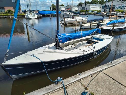 Hoora Polyvalk, Watersport en Boten, Open zeilboten, Gebruikt, Polyvalk, 6 meter of meer, Polyester, Geen motor, Overige brandstoffen