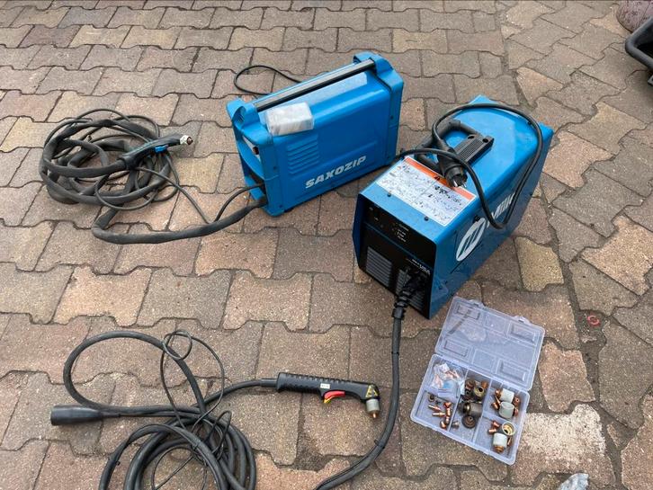 2 plasma snijders, Doe-het-zelf en Verbouw, Gereedschap | Lasapparaten, Zo goed als nieuw, Overige typen, 150 tot 250 ampère, Ophalen