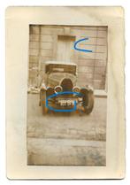 Bugatti Frans kenteken foto, Foto, Ophalen of Verzenden, Zo goed als nieuw, Voor 1940