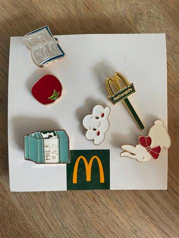 Set van 6 pins van de Mac Donalds beschikbaar voor biedingen